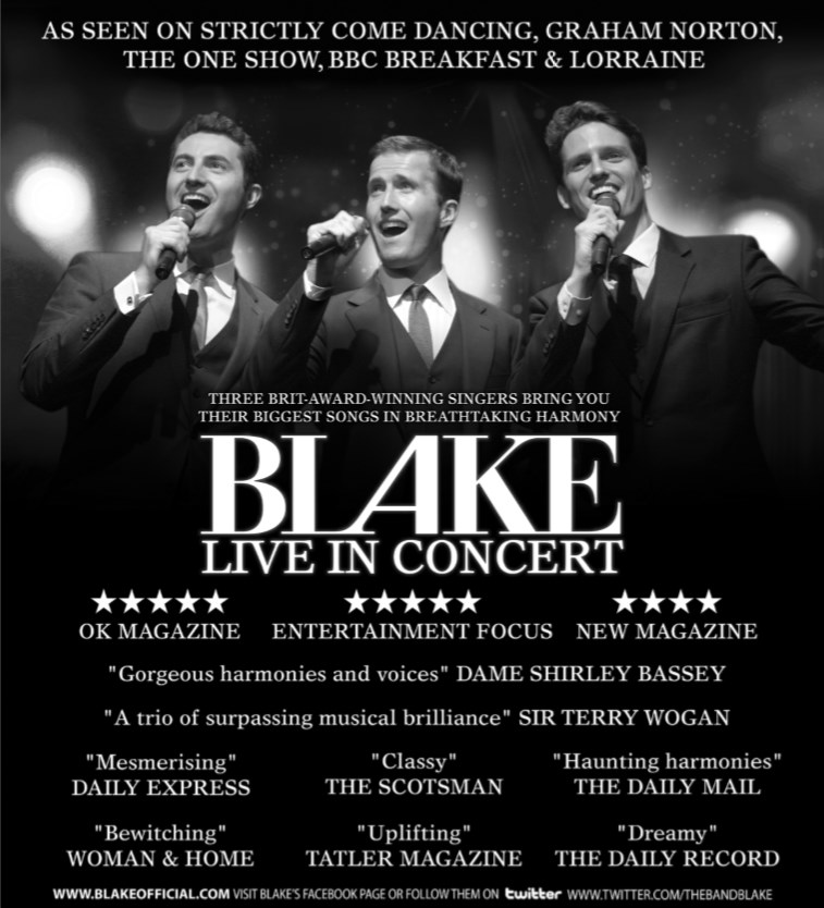 BLAKE 2016 tour
